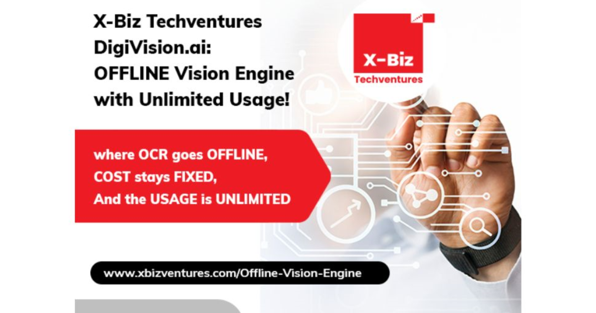 AI-driven Innovation to revolutionize document processing: X-BIZ DIGIVISION.AI launches 'Offline Vision Engine & Aadhaar Masking’ with AI Combo Package